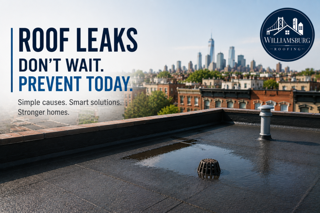 Prevent Roof Leaks in Williamsburg, Brooklyn Homes